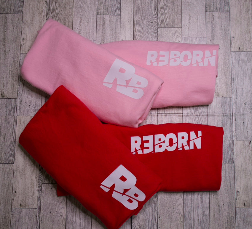 LOVE - REBORN RB T-SHIRT - RED
