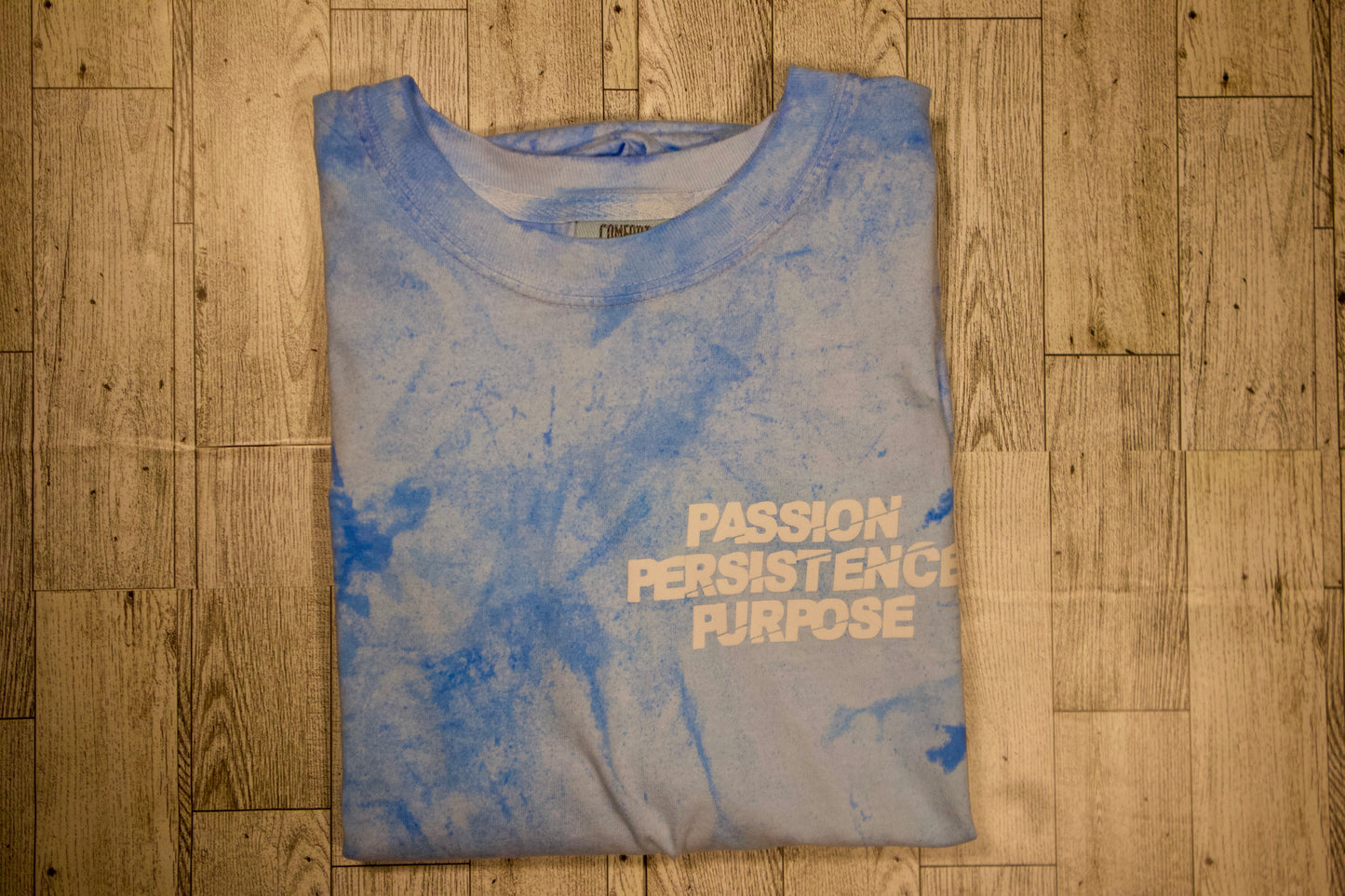 Rebirth Your Senses – Velvety T-Shirt – Fiji Blue (Sound)