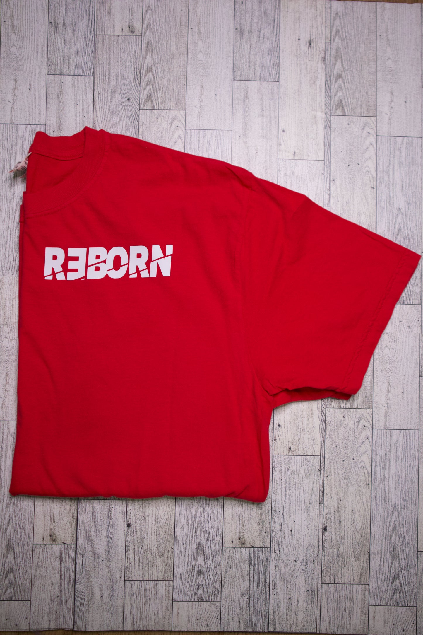 LOVE - REBORN TRADEMARK T-SHIRT - RED