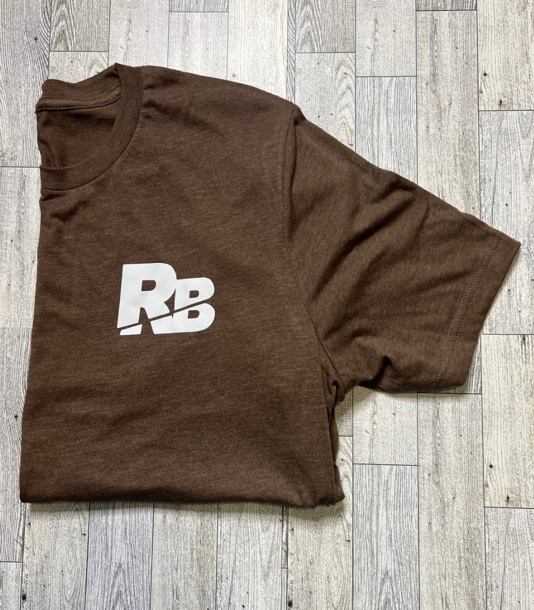 BASICS - REBORN RB T-SHIRT - BROWN