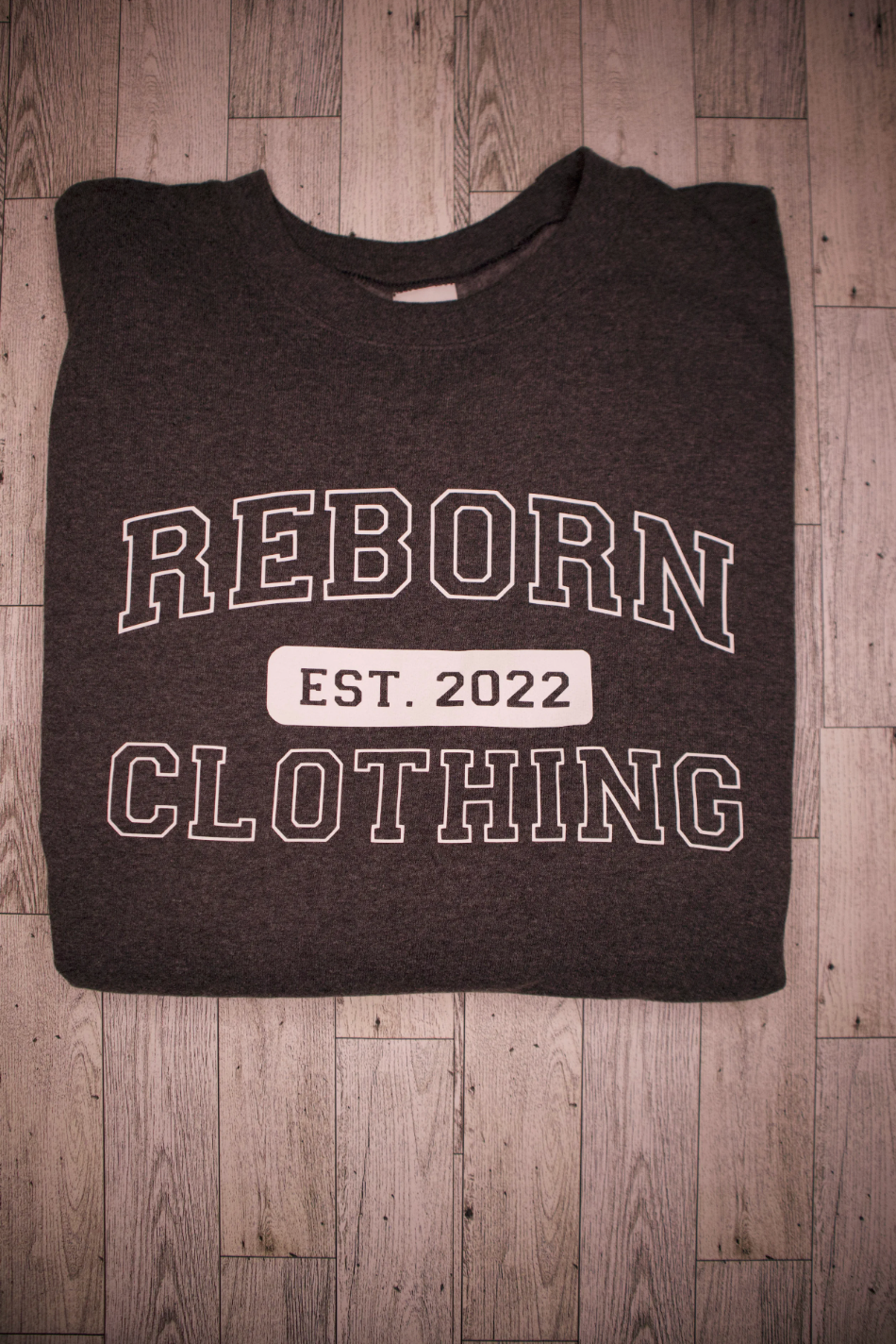 VARSITY - REBORN SWEATER - GRAY