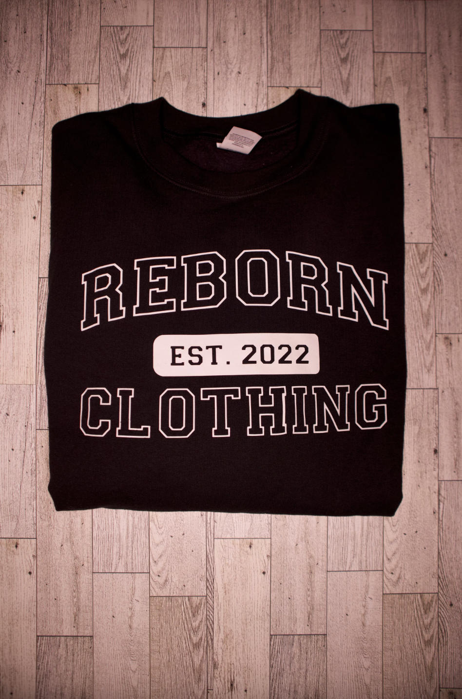 VARSITY - REBORN SWEATER - BLACK
