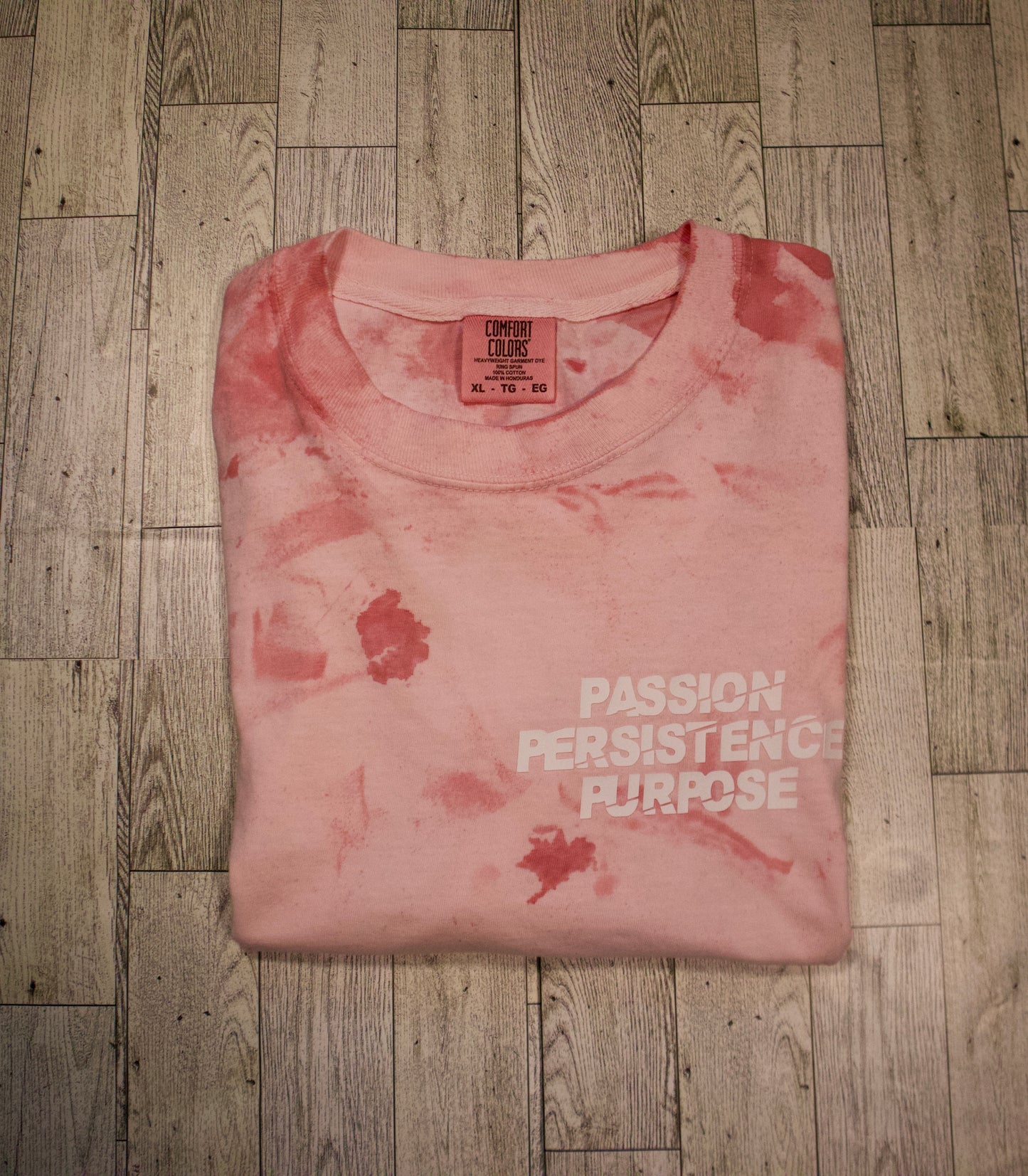 Rebirth Your Senses – Embossed T-Shirt – Clay (Sight)