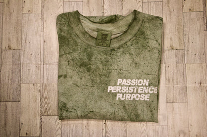 Rebirth Your Senses – Embossed T-Shirt – Fern (Touch)