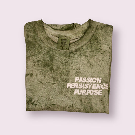 Rebirth Your Senses – Embossed T-Shirt – Fern (Touch)