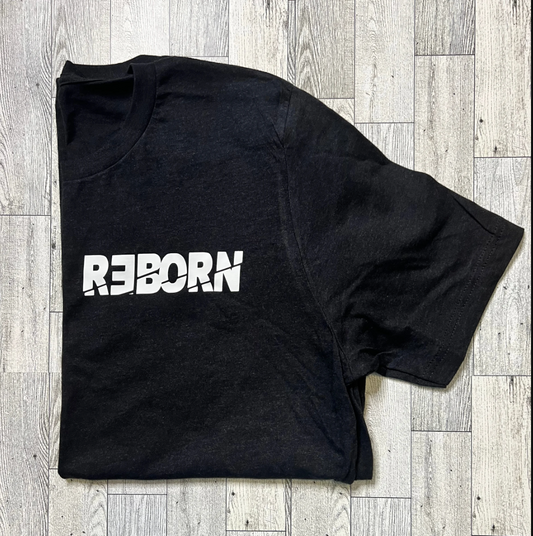 REBORN TRADEMARK T-SHIRT - BLACK